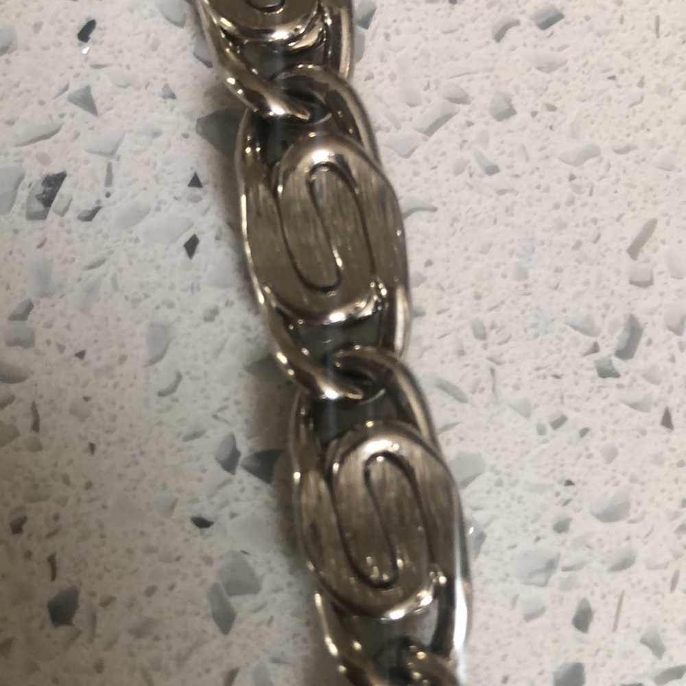 Vintage Chunky Heavy Necklace View 6